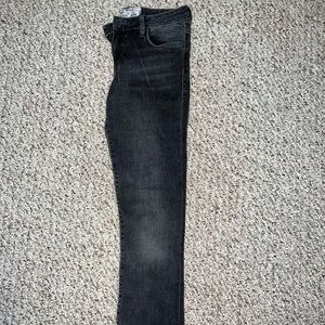 Free People size 26 black jeans
